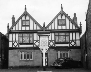 Nantwich: Oatmarket, Talbot Inn