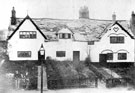 View: c00192 Frodsham: Cottages in Church Street 	