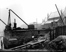 View: c00196 Runcorn: Working on the jetty of the Transporter Bridge	