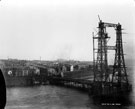 View: c00219 Widnes: Transporter Bridge under construction 	