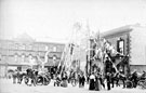 View: c00334 Widnes: Fire Brigade Arch in Victoria Square	