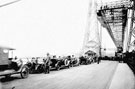 View: c00364 Widnes: Queue at the Widnes end of  the Transporter Bridge	