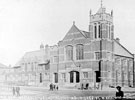 View: c00380 Widnes: Wesleyan Church in Peel House Lane 	