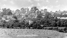 View: c00453 Audlem: The Village From the South-East 	