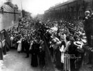 View: c00710 Port Sunlight: Send off for First World War troops 	