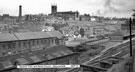 View: c00995 Macclesfield: Parish Church from the Railway Station	