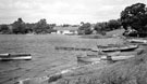 View: c01032 Pickmere: Boats on the Shore	