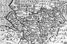 View: c01093 Maps: Peter Keer's Map of Cheshire 	