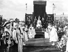 View: c01099 Knutsford: Crowning the May Queen 	