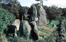 View: c01138 Buglawton: The Bridestones, a neolithic chambered tomb 	