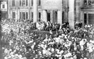 View: c01183 Macclesfield: Empire Day at the Town Hall