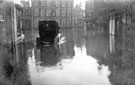 View: c01266 Northwich: Flooding in the Bull Ring	