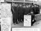 View: c01419 Wilmslow: Pickets During Firemen's Strike 	