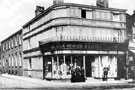 View: c01430 Wilmslow: Draper's Shop in Bank Square