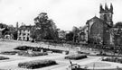 View: c01458 Wilmslow: Memorial Gardens in Chancel Lane 	