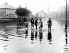 View: c02334 Warrington: Flooding in Liverpool Road 	