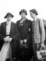 View: c02561 Neston: L-R Ethel Meyer from Heswall, Emma Smith and Catherine Smith.	