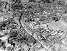 View: c02674 Congleton: Aerial view of High Street and Bridge Street	