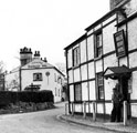 View: c02675 Mobberley: Bull's Head and Roebuck Inn 	