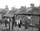 View: c02678 Longnor: Churchyard 	