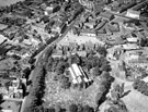 View: c02732 Sandbach: Aerial View of St Mary's Church 	