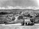 View: c02736 Macclesfield: View of Buxton Road from Sparrow Park 	