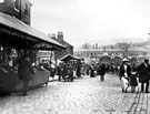 View: c02738 Macclesfield: Fair in Waters Green 	