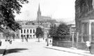 View: c02743 Macclesfield: Park Green from Park Street