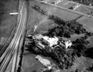 View: c02853 Runcorn: Aerial View of the Town Hall 	