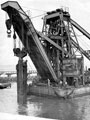 View: c02871 Manchester Ship Canal: Lifting Gates at Runcorn 	