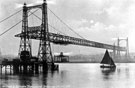 View: c02965 Transporter Bridge: By moonlight 	