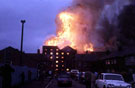 View: c03006 Ellesmere Port: Fire at Frost's Mill 	