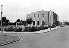 View: c03203 Ellesmere Port: Civic Hall from Civic Way 	