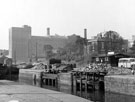 View: c03271 Ellesmere Port: Entrance from Ship Canal to Tidal Basin 	