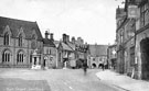 View: c03491 Sandbach: High Town from Crewe Road