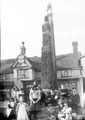 View: c03497 Sandbach: View of Children at the Crosses 	