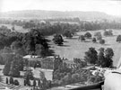 View: c03517 Alderley Edge: Mottram Hall looking towards the Edge 	