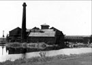 View: c03684 Ellesmere Port: Shropshire Union Canal buildings and Island warehouses 	