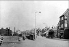 View: c03704 Ellesmere Port: Level Crossing from Princes Road 	