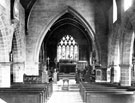 View: c03740 Eastham: Eastham Church Interior after electrical installation and removal of candelabra 	