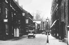 View: c03931 Knutsford: The Angel Hotel on left hand side 	