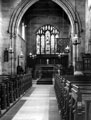 View: c03968 Barthomley: Church interior	