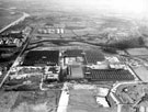 View: c04006 Ellesmere Port: Vauxhall Motors Ltd., Ellesmere Port Factory, aerial view 	