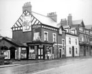 View: c04010 Ellesmere Port: Childer Thornton, Shops and Pub 	