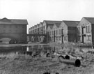 View: c04096 Ellesmere Port: Shropshire Union Canal, Warehouses 	