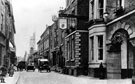 View: c04153 Knutsford: The Royal George Hotel, King Street 	