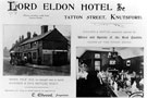 View: c04158 Knutsford: Lord Eldon Hotel, Tatton Street	