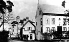 View: c04175 Knutsford: Drury Lane, Ruskin Buildings 	