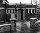 View: c04187 Knutsford: Knutsford Library, The Entrance 	