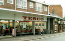 View: c04223 Knutsford: Tatton Street, Tesco supermarket	